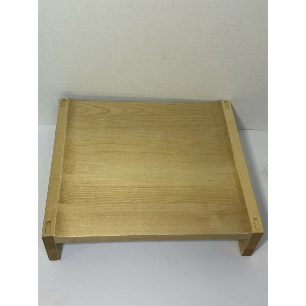 Caraway Wooden Pan Organizer Birch Wood Stackable Kitchen Storage Rack